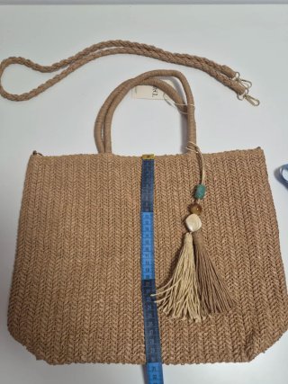 Bolso de rafia de verano