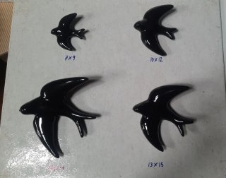 Golondrina cerámica decorativa