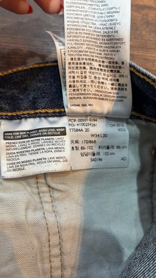Pantalón vaquero Levi's azul