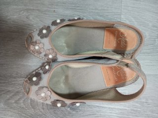 Zapatos Aedo Esparto Talla 36 Negros