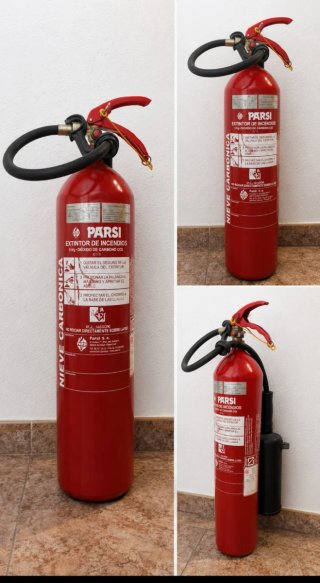 Extintor CO2 PARSI 5kg