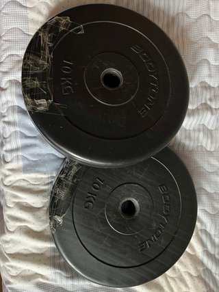 2 Discos de Pesas 10 kg BODYTONE