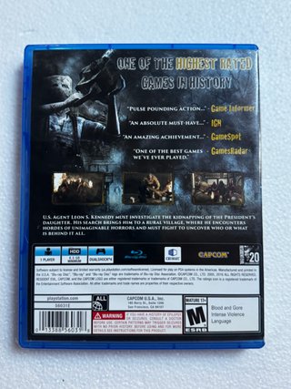 Resident Evil 4 PS4