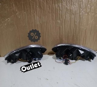 FE FAROS PARA SEAT LEON ALTEA TOLEDO 04-09 LUZ DIURNA LED FO