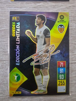 4 Cromos Adrenalyn XL Edición Limitada Firma