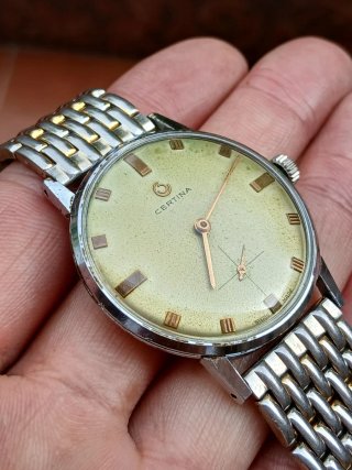 Reloj Certina Cuerda Caballero Vintage