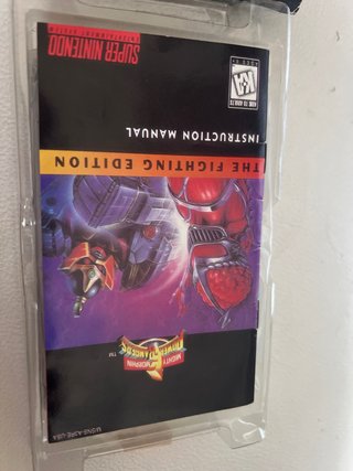 Super Nintendo Mighty Morphin Power Rangers