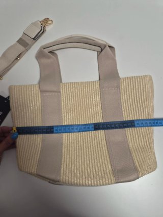 Bolso de verano rafia beige