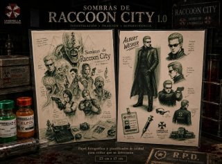 Láminas Resident Evil Sombras Raccoon City 1.0