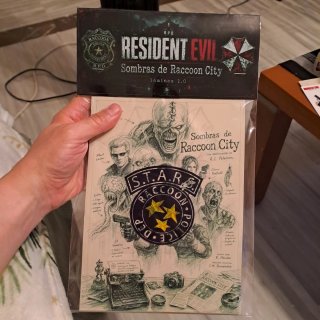 Láminas Resident Evil Sombras Raccoon City 1.0