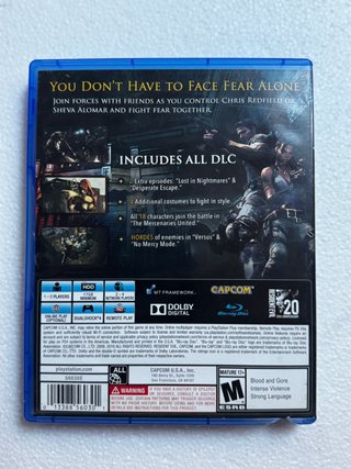Resident Evil 5 PS4 (PlayStation 4)