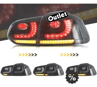 FE PILOTOS VOLKSWAGEN VW GOLF 6 08-12 FULL LED DINAMICOS AH