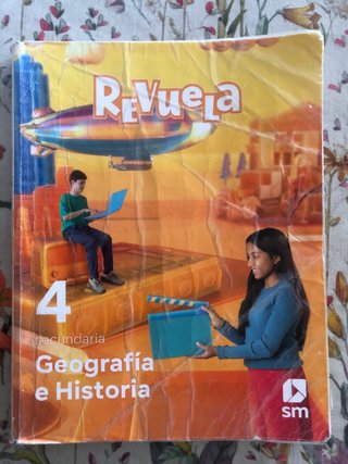 Geografía e Historia, 4 Secundaria, Revuela.
