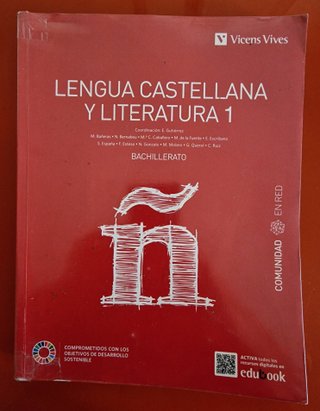 Lengua castellana y literatura 1 Bachillerato