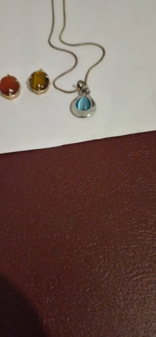 Lote Joyas: Collar, Broche, Pendientes