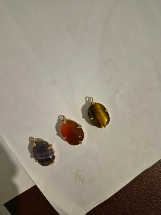 Lote Joyas: Collar, Broche, Pendientes