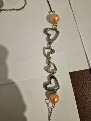 Lote Joyas: Collar, Broche, Pendientes