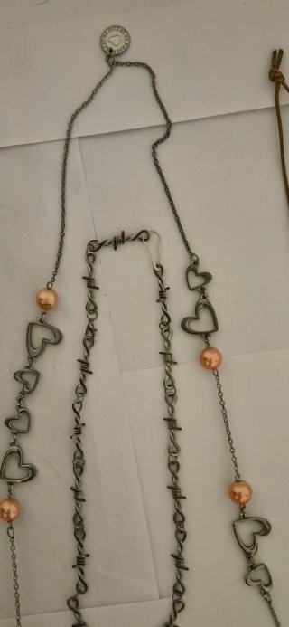 Lote Joyas: Collar, Broche, Pendientes
