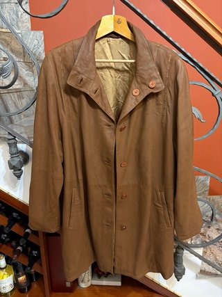 Giacca in vera pelle leggera morbida vintage