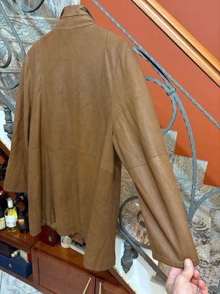 Giacca in vera pelle leggera morbida vintage