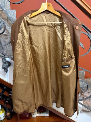 Giacca in vera pelle leggera morbida vintage