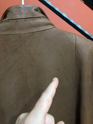 Giacca in vera pelle leggera morbida vintage