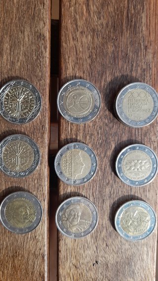Monedas Conmemorativas 1€ y 2€