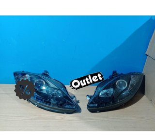 FE FAROS SEAT LEON ALTEA TOLEDO 04-09 LUZ DIURNA LED FONDO N