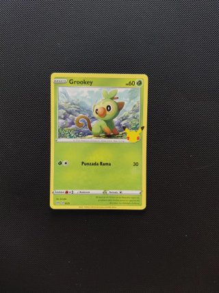 Carta Pokémon Grookey 25 Aniversario McDonald's