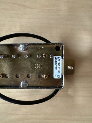 Set Pastillas Humbucker Roswell Cromadas