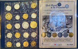Colección 39 Monedas DEL REAL A LA PESETA (FNMT)