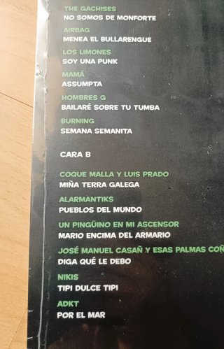 VINILO MIGUEL COSTAS- -SINIESTRO TOTAL-TRIBUTO