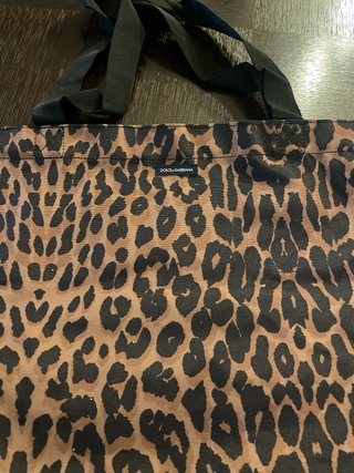 Borsa tote Dolce & Gabbana stampa leopardata