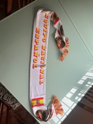 Bufanda España Mundial 82  Pieza de coleccionista