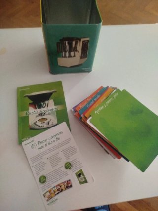 Lata + recetas Thermomix vintage