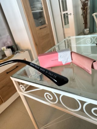 Gafas de sol Miu Miu degradado rosa/morado