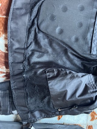 Cazadora infantil moto negra