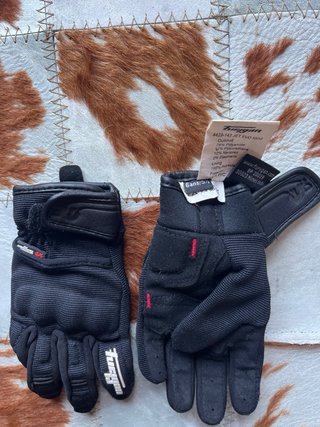 Cazadora infantil moto negra