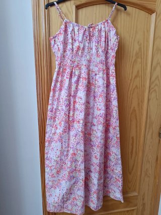 Vestido Verano 5XL/50 Algodón Estampado