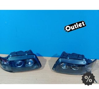 FE FAROS AUDI A3 8L 96-00 OJOS ANGEL FONDO NEGRO H1 R146052C