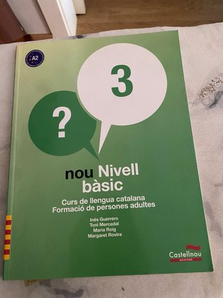 Libro Nou Nivell Bàsic 3 – Catalán | Castellnou |