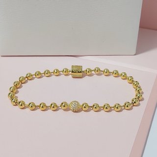 Pulsera Pandora Bolitas Doradas PRECIO FIJO