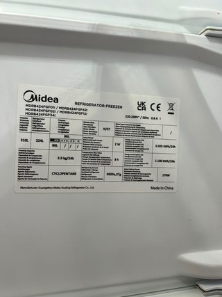 Frigorífico Combi Midea