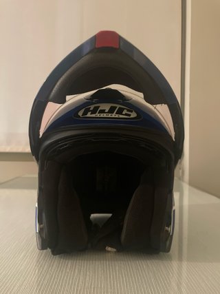 Casco Moto HJC Azul