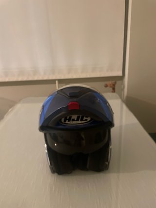 Casco Moto HJC Azul