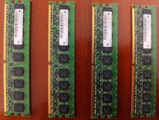 Lote NVIDIA Quadro FX 3450 + CPU y RAM DDR2