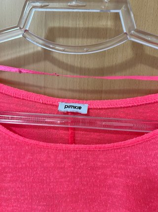 Blusa rosa Pimkie manga 3/4