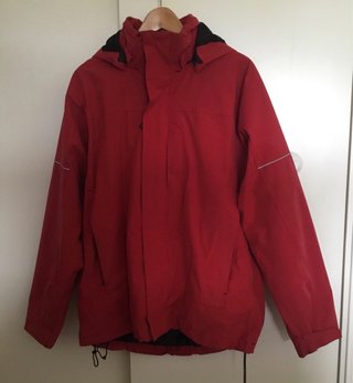 Chaquetón hombre rojo