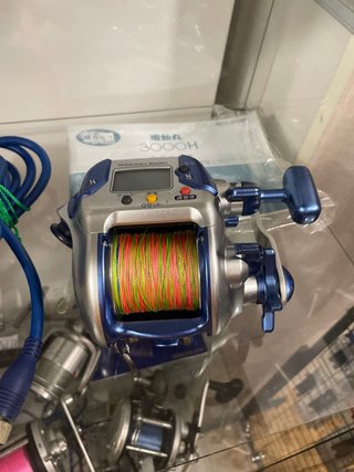 Mulinello elettrico Shimano Tanacom 3000 hp pesca