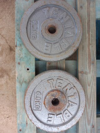 Discos de pesas Tentable 6.0KG